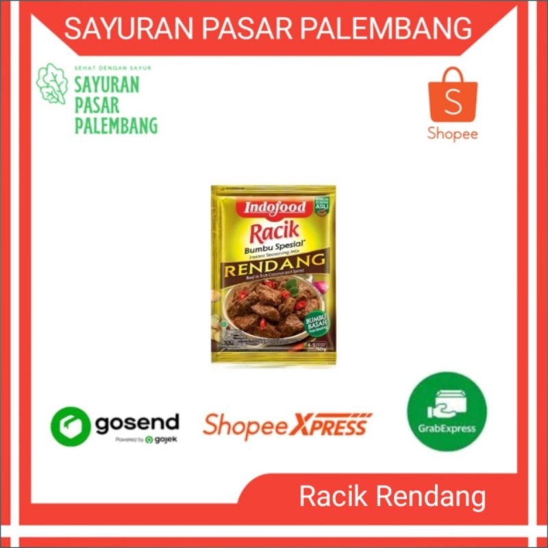 

Racik Rendang - Sayuran Pasar Palembang