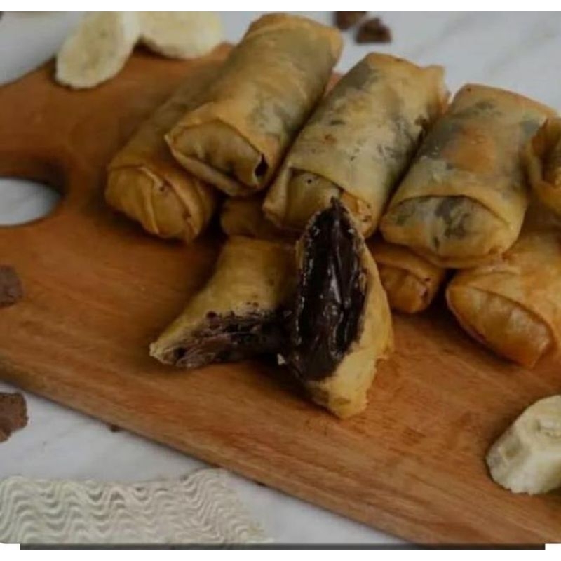 

lumpia lumer coklat frozen