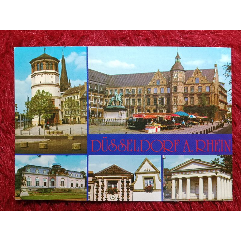

Post Card Jerman Dusseldorf A Rhein UN USED