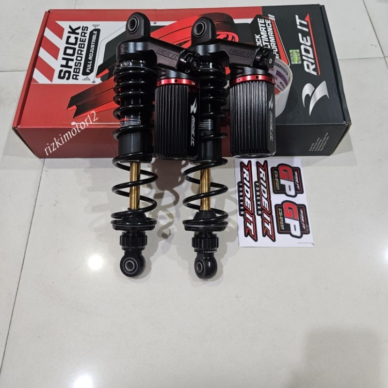 SHOCK TABUNG RIDE IT GP PREMIUM NEW DOBLE CLICK SIZE 280/320/340mm