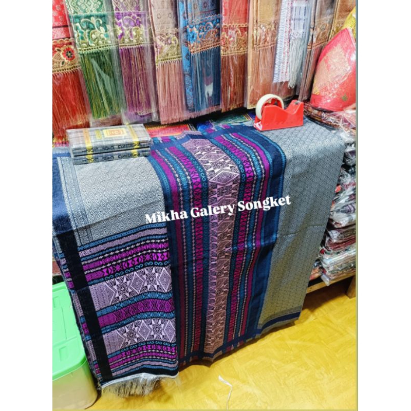 SONGKET PALEMBANG Motif Tumtuman+Semi Songket Tumtuman Mesin