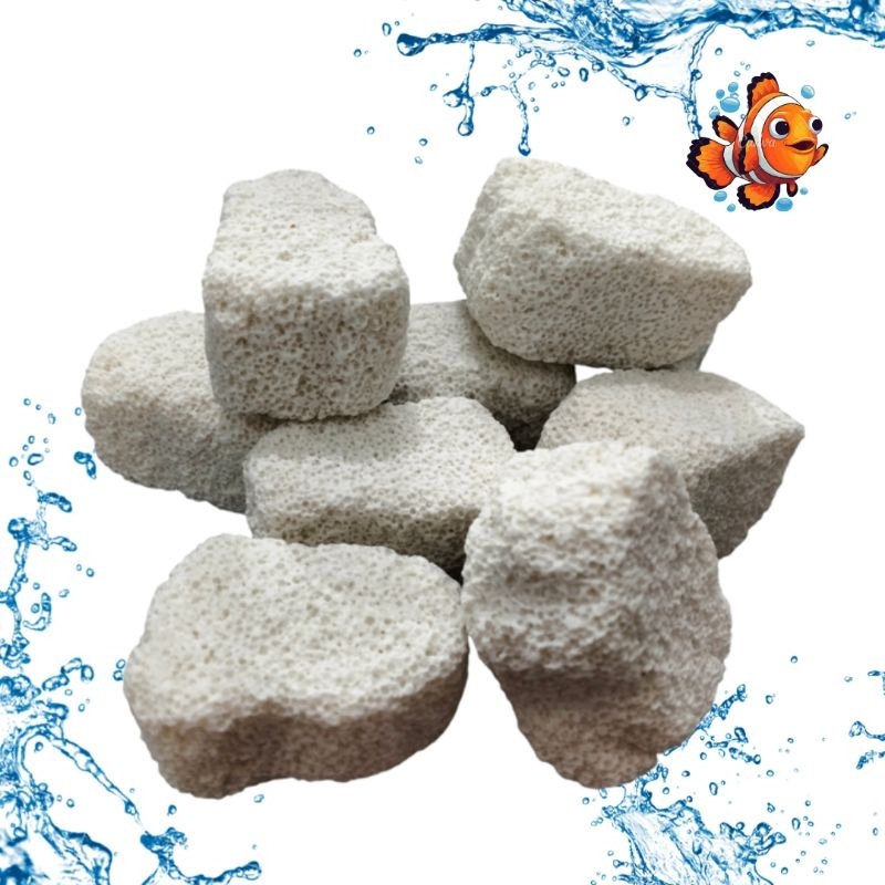 SUPER BIO MAGIC ROCK 250GR MEDIA FILTER PENJERNIH AIR KOLAM AQUARIUM