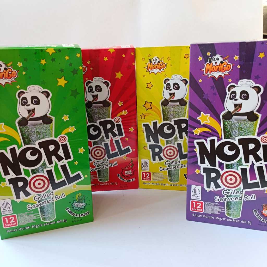 

NORIGO NORI ROLL DUS ISI 6BOX ( 1BOX ISI 12PCS )