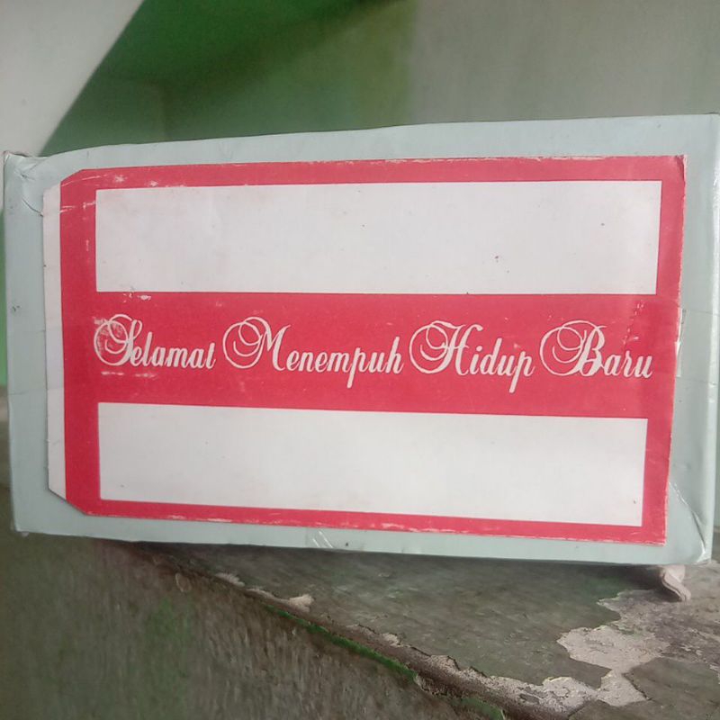 

Angpau Selamat menempuh hidup baru