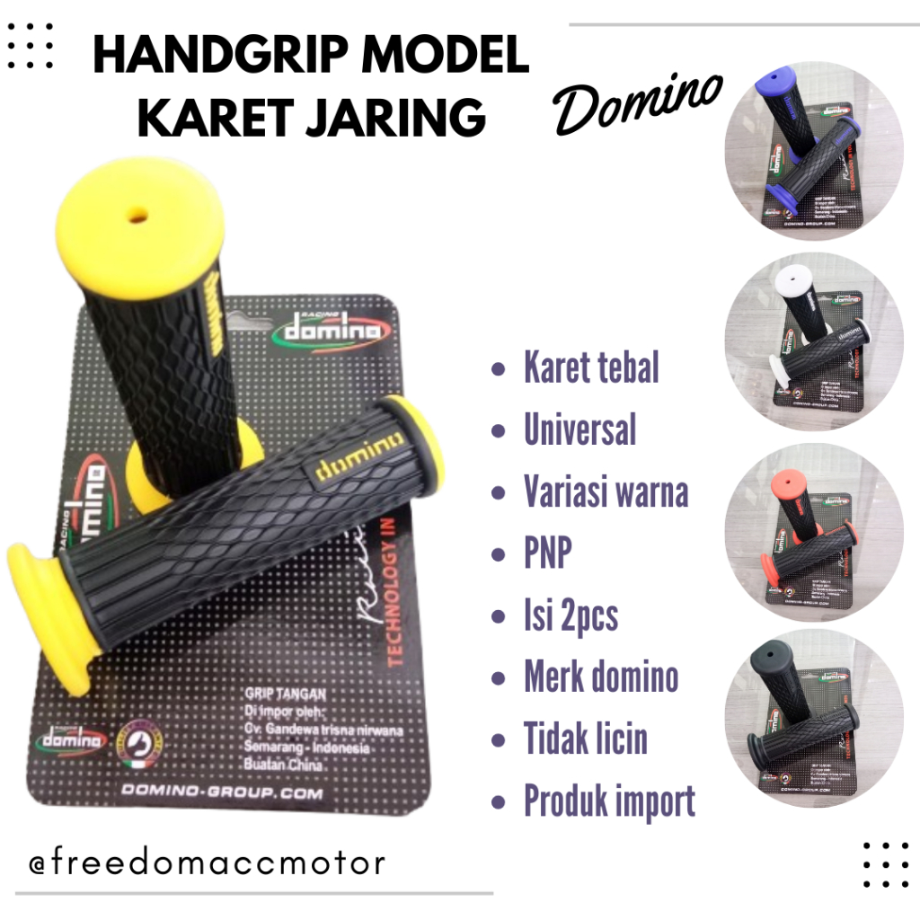Handgrip variasi model jaring mio m3 soul gt vario 125/150 beat deluxe fi scoopy fino universal