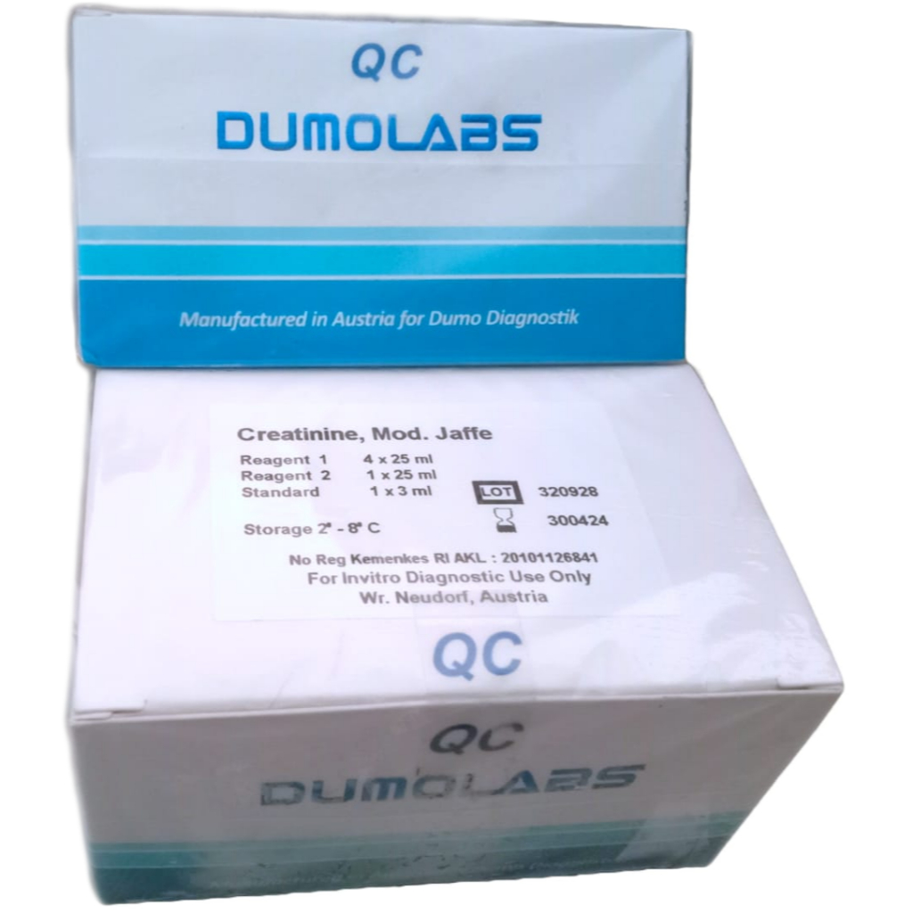CREATININE MOD JAFFE DUMOLABS 4x25ml R1+1x25 R2+Std 1x3ml