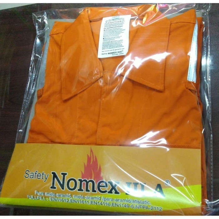 COVERALL NOMEX IIIA / WEARPACK ANTI API ORANGE ORIGINAL NOMEX IIIA