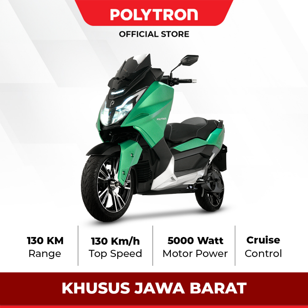 PELUNASAN POLYTRON Fox 500 Sepeda Motor Listrik - OTR Jawa Barat