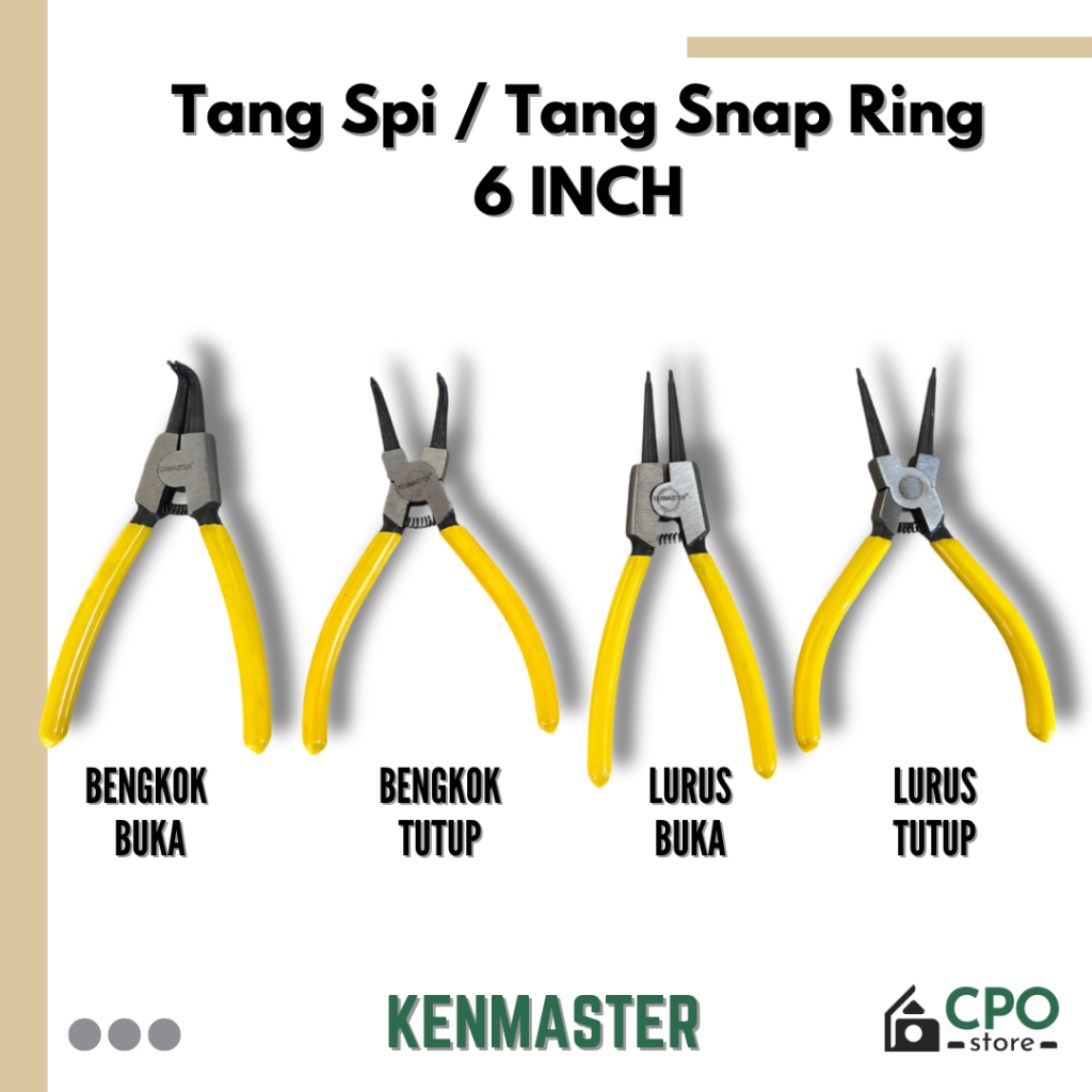 Tang Spi Tang Snap Ring 6 Inch KENMASTER