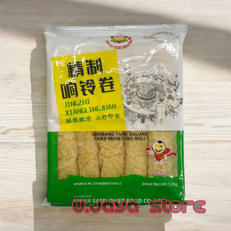 

Xian Tou Kembang Tahu Gulung / Fried Bean Curd Roll 125g