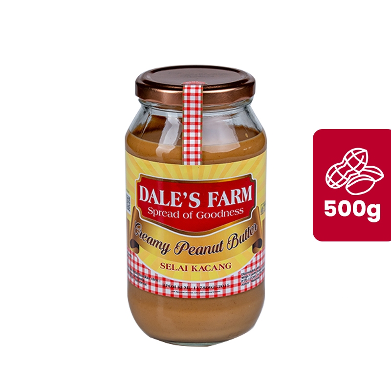

Dale’s Farm Creamy Peanut Butter 500gr – Selai Kacang