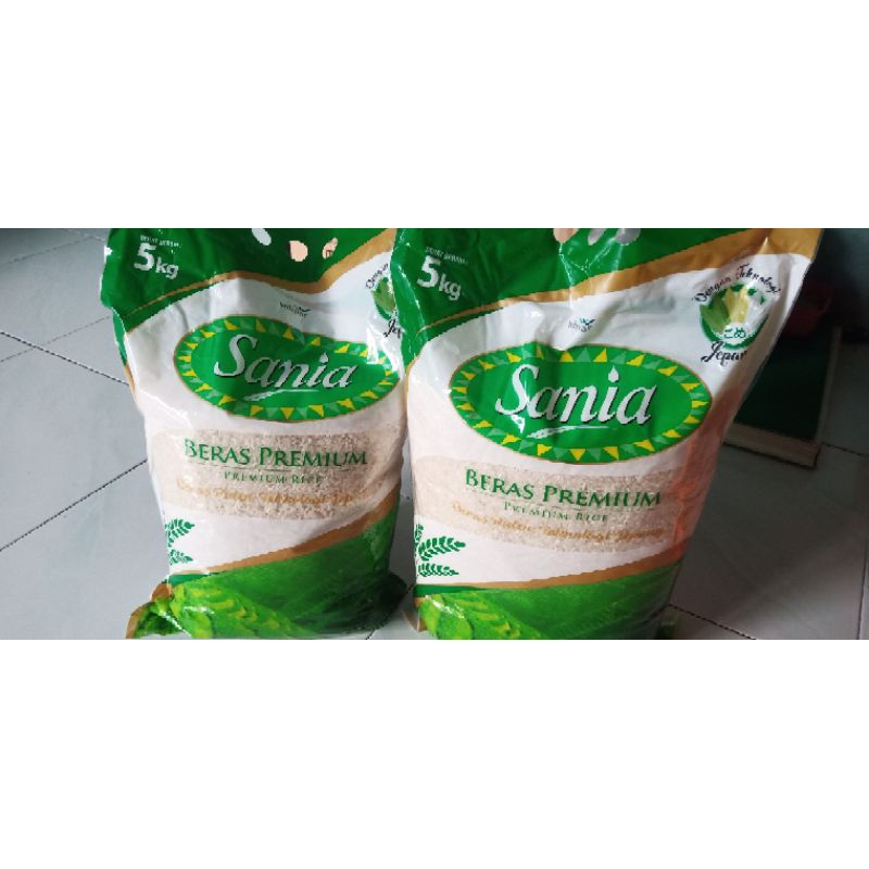 

beras sania 5kg 2sak