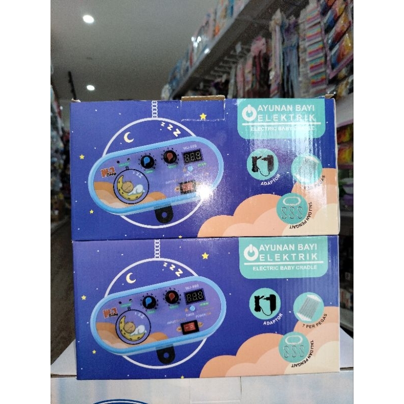 Ayunan Listrik Wj Baby/Ayunan Bayi Elektrik/Ayunan Listrik Bayi