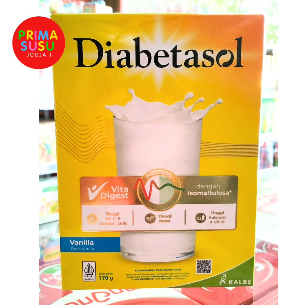 

Diabetasol Powder 170 gr Vanilla, Cappucino