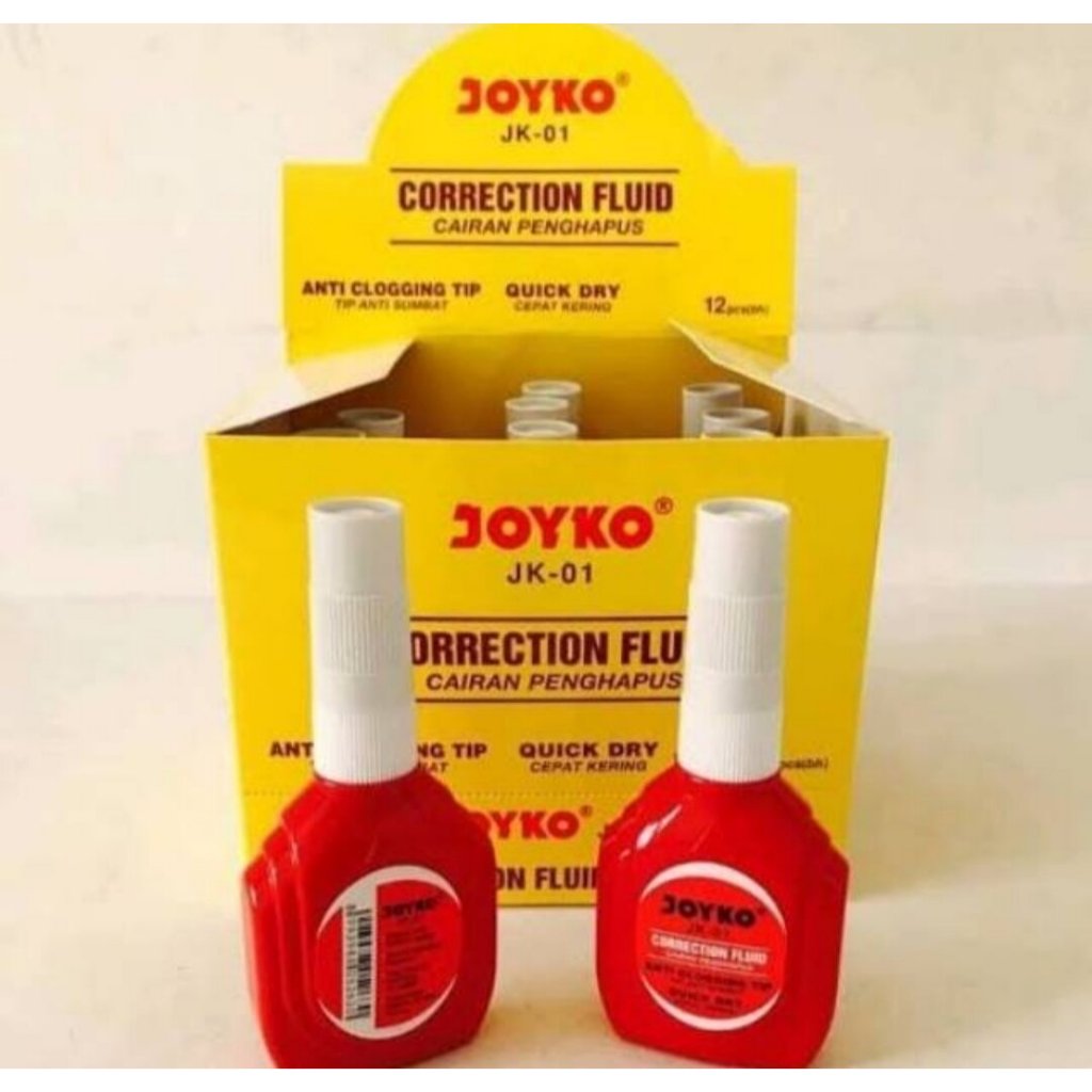 

Tipex Cair Merk Joyko Merah (JK-01)