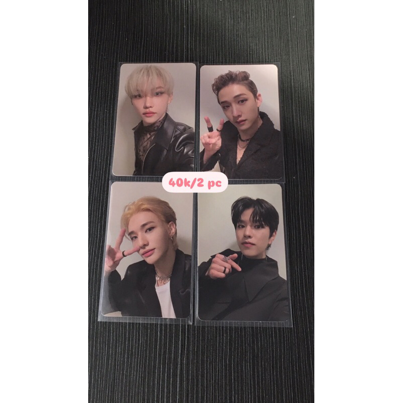 Official Photocard Stray Kids Oddinary Bundle (Hyunjin-Seungmin) (Felix-Bangchan)