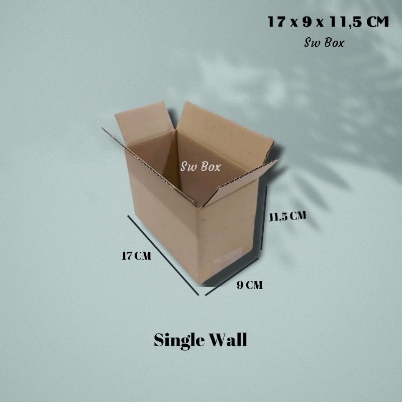 

Kardus Ukuran 17x9x11,5 CM Box untuk packing ST