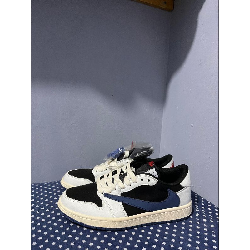 Air Jordan 1 Low Travis Scott Navy Blue