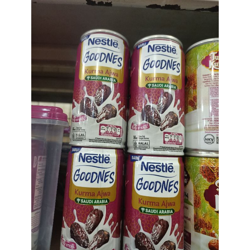 

Nestle Goodness Susu Steril Kurma 189ml All Variant