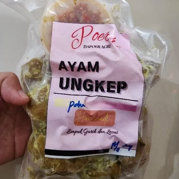 

AYAM UNGKEP SUDAH INCLUDED SAMBAL KURLEB 400 GRAM