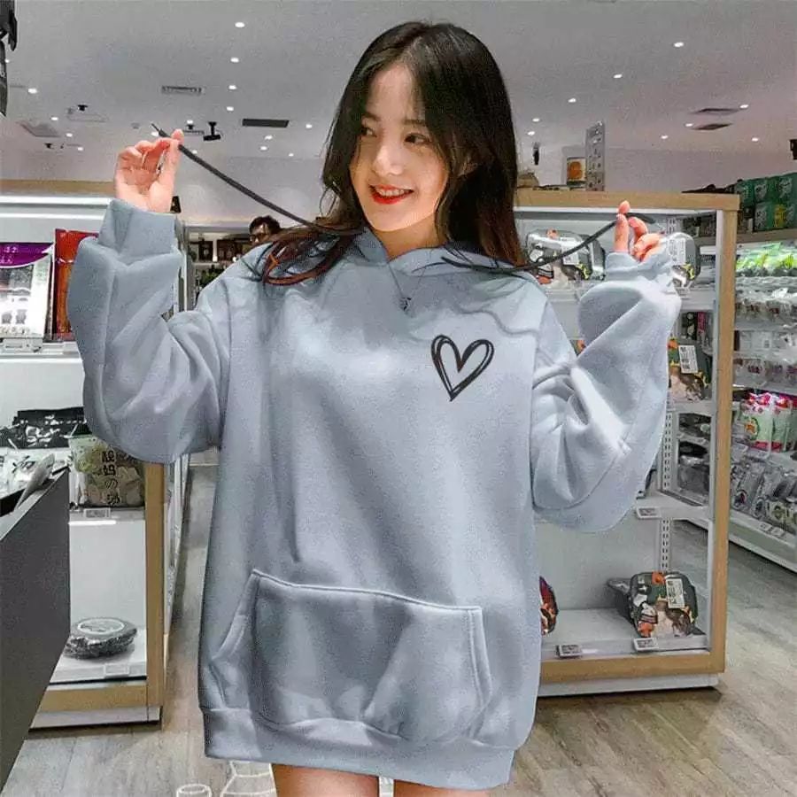termurah sweater hoodie wanita remaja dewasa / hoodie cewek keren kekinian / hoodie fleece tebal