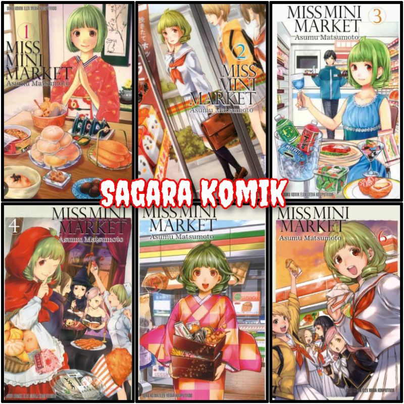 Komik Miss Mini Market 1 2 3 4 5 6