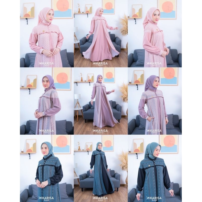 KARISA dress Marema zalifa,gamis terbaru marema zalifa,dress remaja