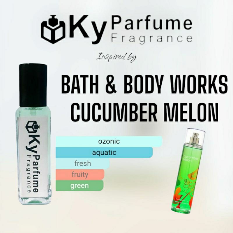 BATH & BODY WORKS CUCUMBER MELON Inspired parfume by {Ky Parfume}