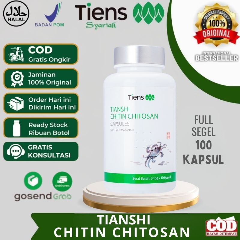TIENS TIANSHI CHITIN CHITOSAN | MAAG | ASAM LAMBUNG  | GERD | PELANGSING | DIABETES