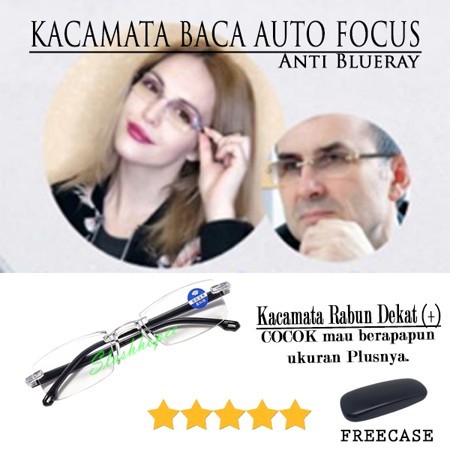 Kacamata Plus Baca|kacamata Blueray Antiradiasi Pria dan Wanita