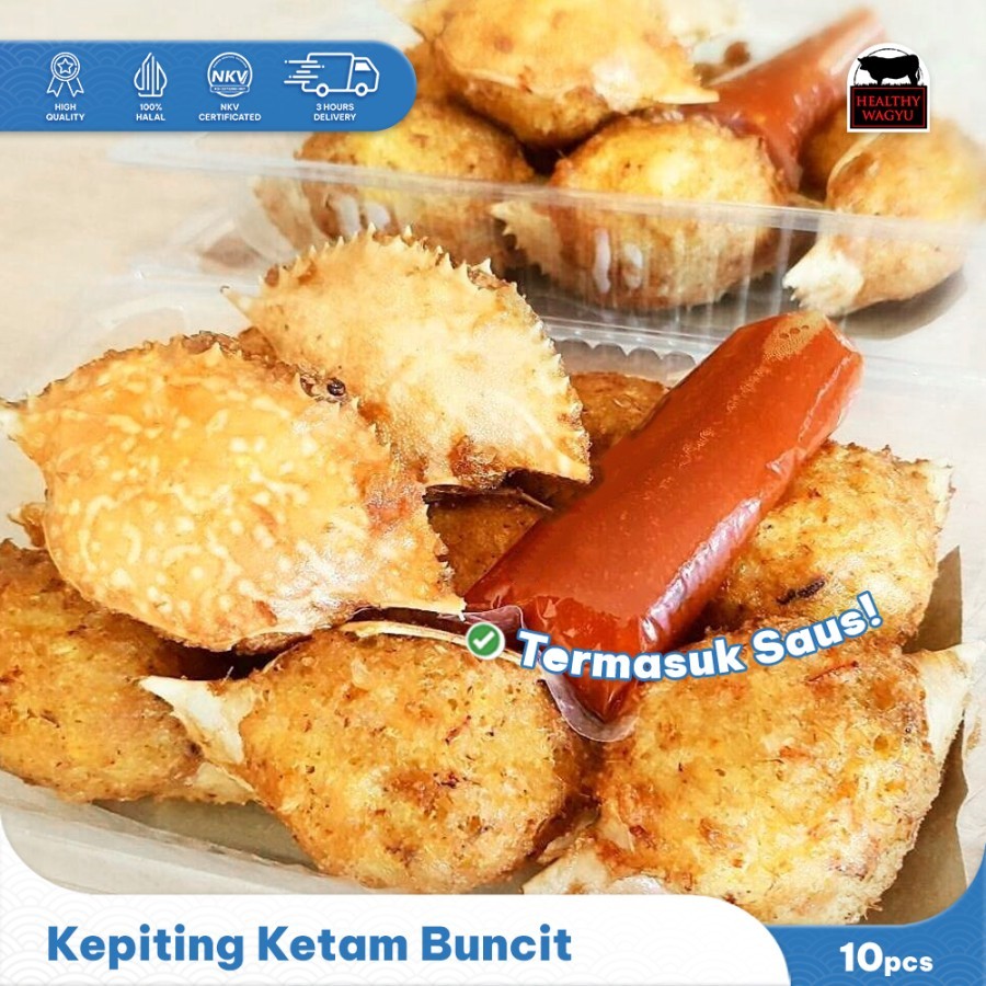 

Kepiting Buncit / Kepiting Ketam 10 Pcs Healthy Wagyu