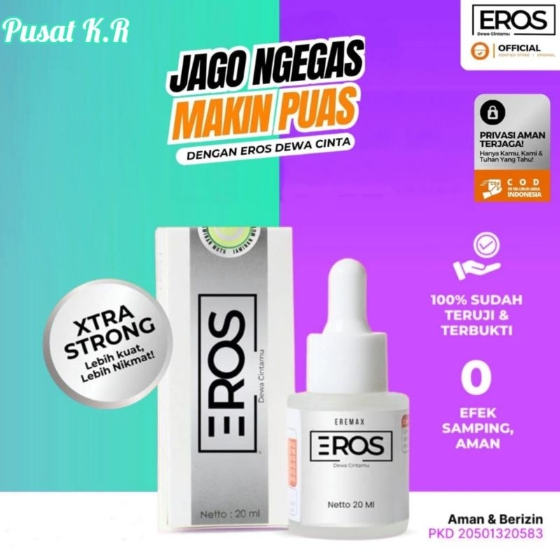 

SERUM EROS TETES OLES PRIA PERKASSA 100% ORIGINAL EROS DEWA CINTAMU