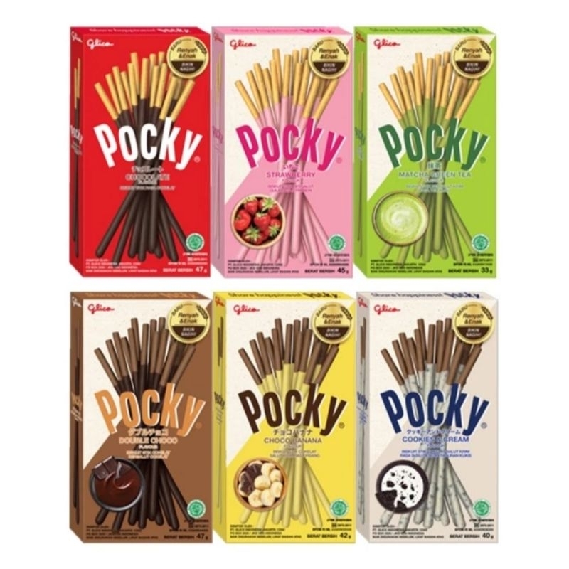 

Pocky Biskuit Stick All Variant 47gr