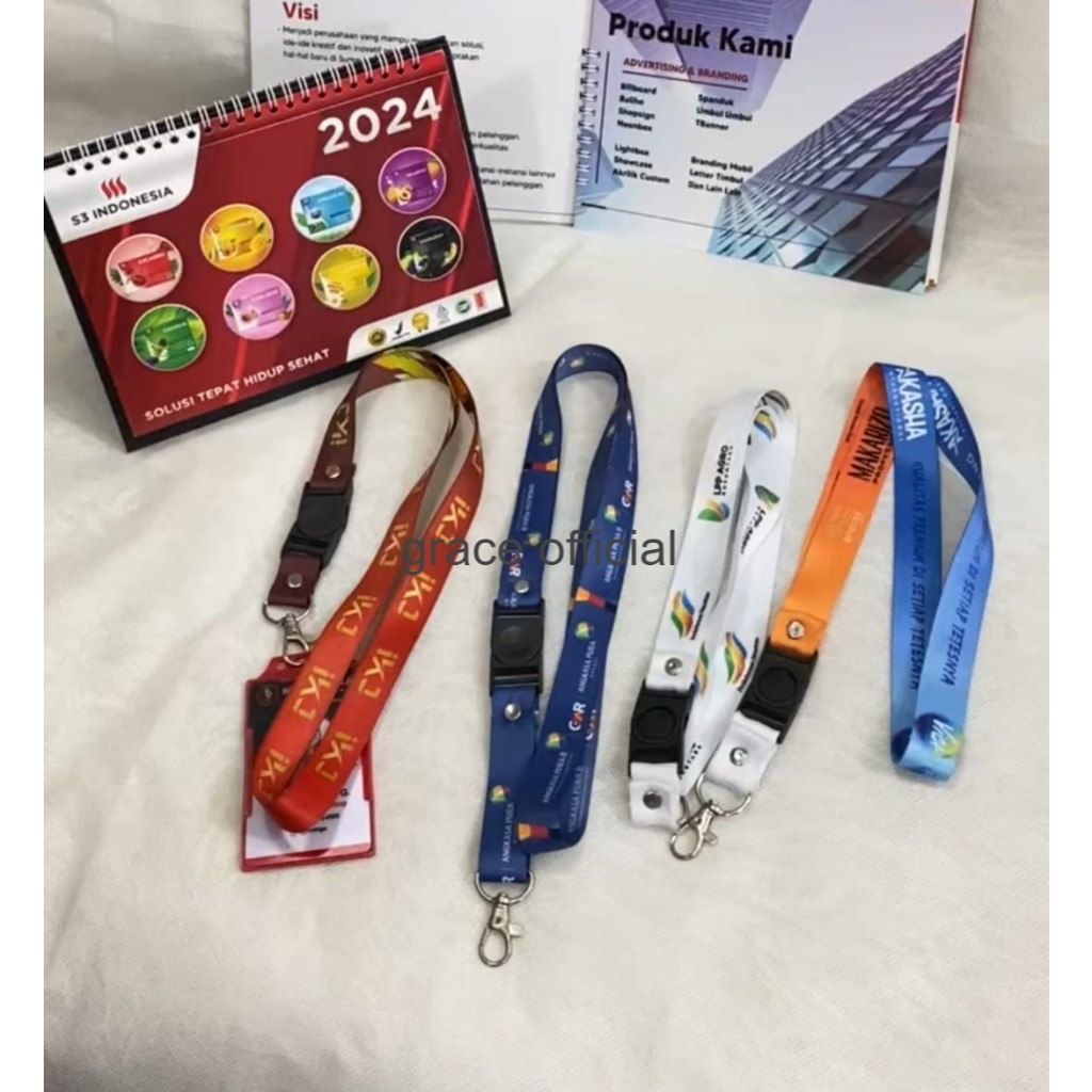 

CETAK TALI LANYARD TALI ID CAR/NAME TAG 2SISI