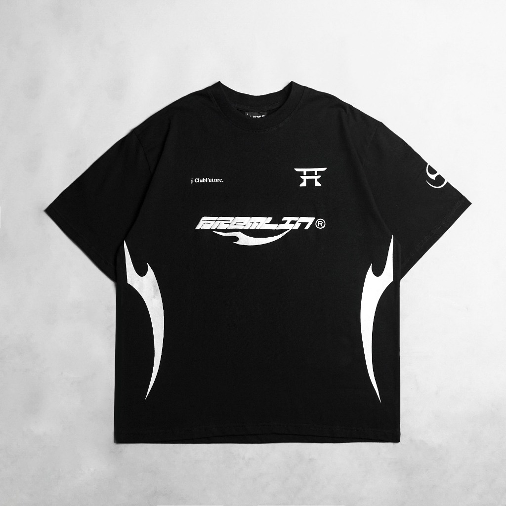 KREMLIN T-Shirt Oversized Relaxed Fit Black Puff - Toshi