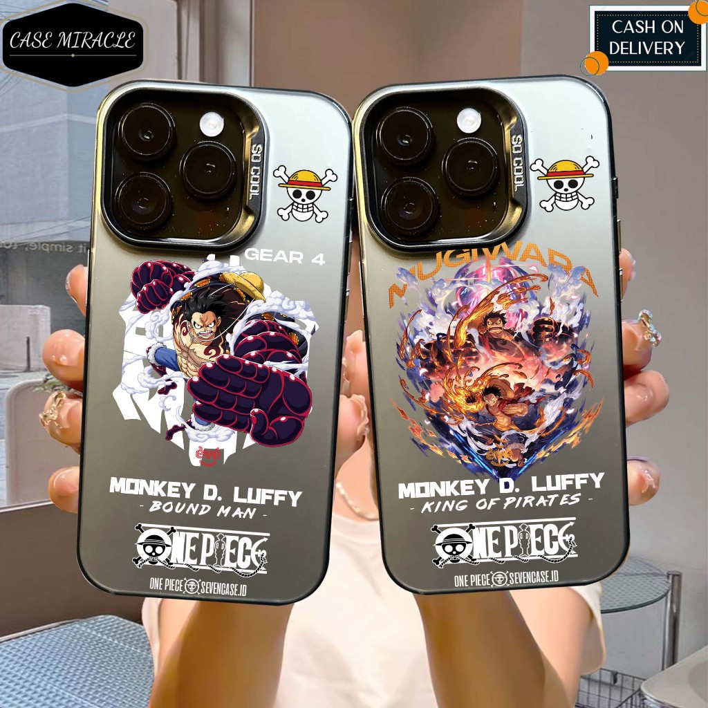 

CASE SAMSUNG A55 / A25 / A35 / A15 / A14 / A05S / A24 / A34 / A54 / A05 / A23 / A13 / A04S / A52 SO COOL HOLOGRAM PREMIUM MATTE - Motif MONKEY D LUFY - Softcase HYBRID IMD PLATE HOLOGRAM Cowo - Casing Glossy