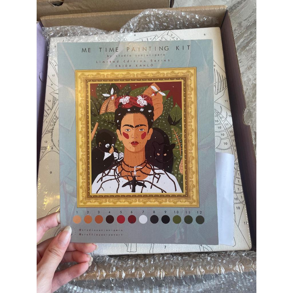 

Frida Kahlo - Paint by Numbers Kit - Cat Akrilik - Kanvas Lukis