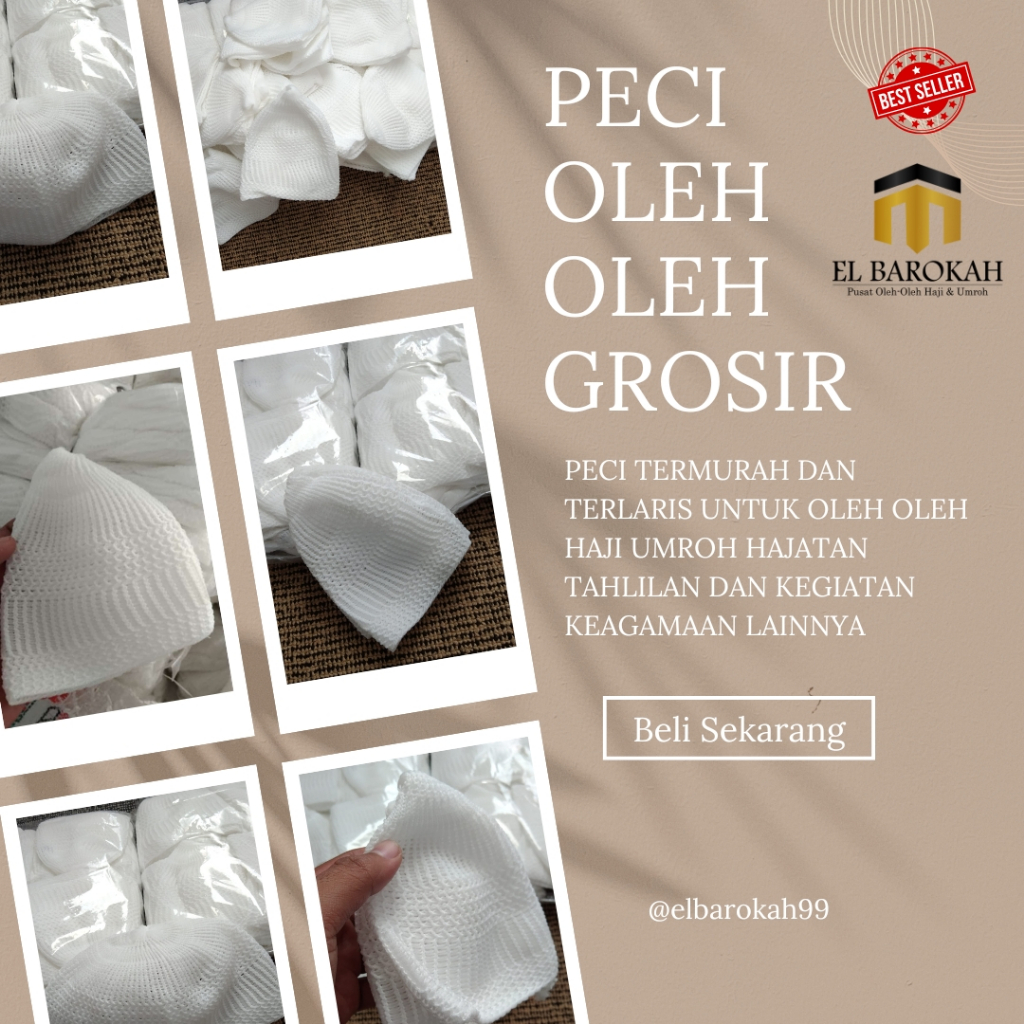 Peci Rajut Premium / Kopiah Rajut / Kopyah Rajut Dewasa