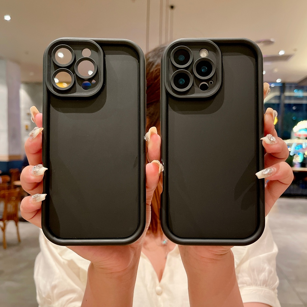 PREMIUM MATTE CASE SOFT BLACK DOFF SLIM FIT Casing for Samsung Galaxy S24+ S24 PLUS S24 ULTRA S24 FE