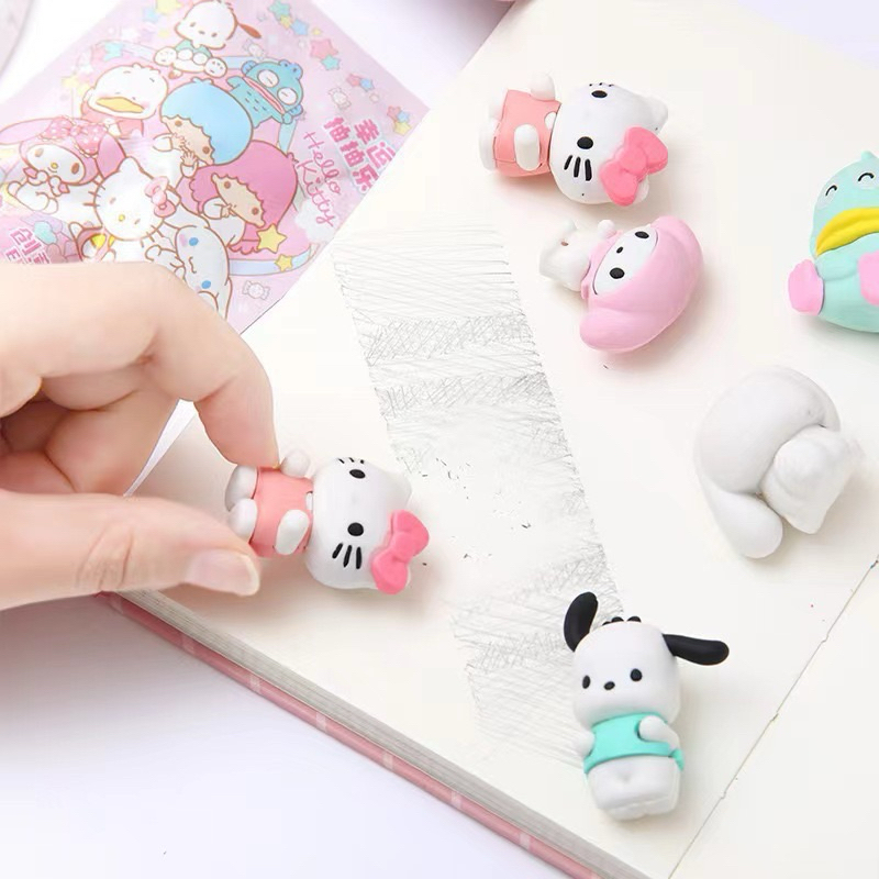 

Mystery Eraser Sanrio Penghapus Misteri Cinnamorroll Melody Pocchaco