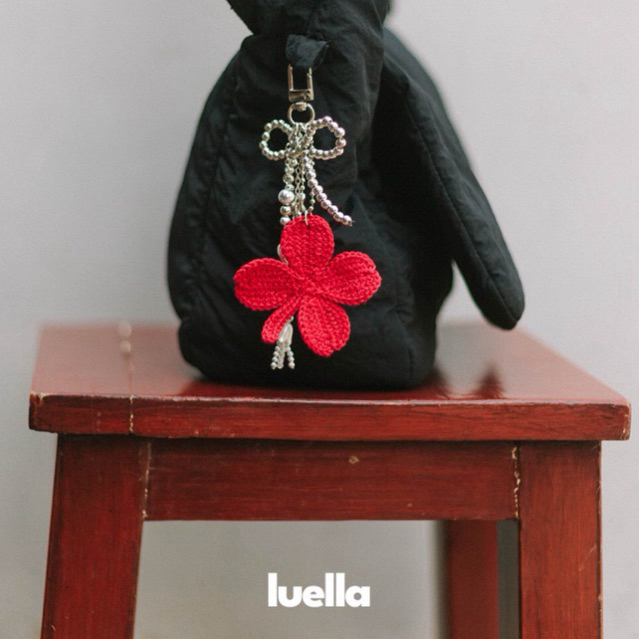 Luella - Coquette x Crochet Bag Charm