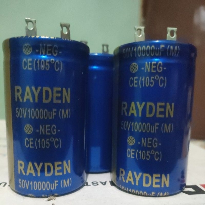 Capasitor elco 10000uf 50vol Rayden NEG