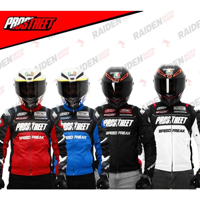 Jaket Mesh Prostreet Majestic With Protector