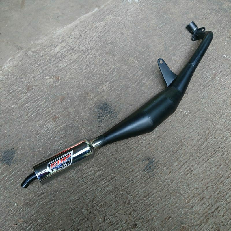 knalpot rc100 Bravo model standar racing