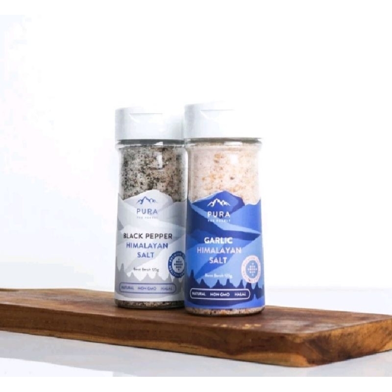 

Pura Himalayan Black Pepper(125gr) - Garam Himalaya - Garam Organik - Garam Natural