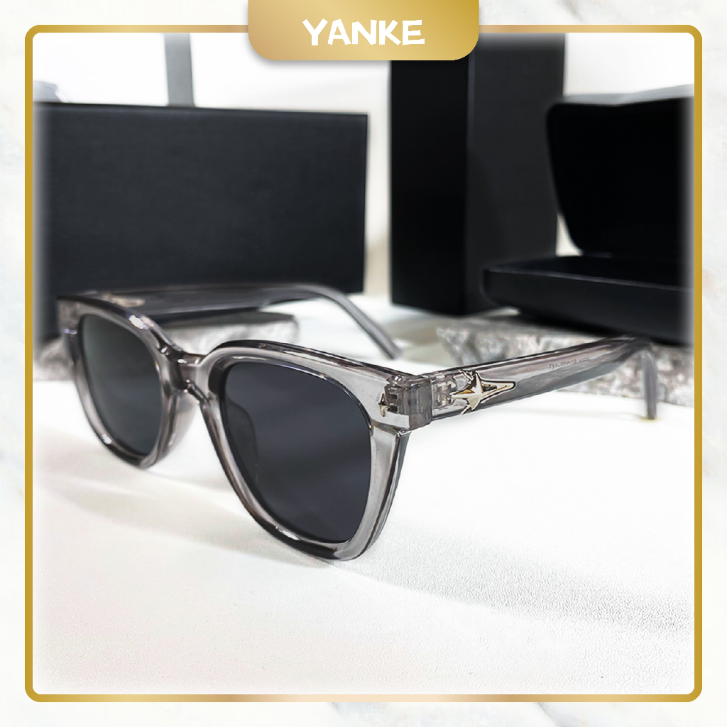 [Paket Kotak & Lap] Kacamata Hitam Uv400 Kacamata Wanita/Pria Sunglasses Korean Ins Fashion eyewear 
