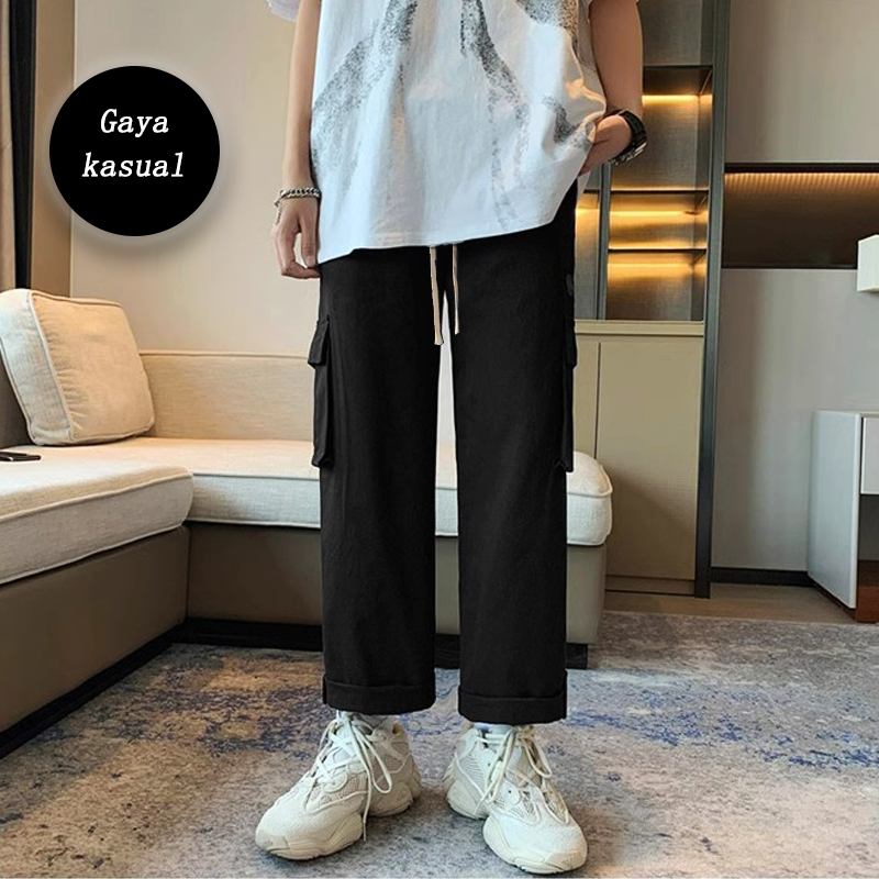Overall Overall Pria Overall Longgar Celana Panjang Longgar Pria Overall Panjang Pria Overall warna 