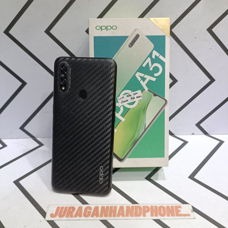Oppo A31 4/128GB Hp Second Bekas - Langsung Cek Deskripsi