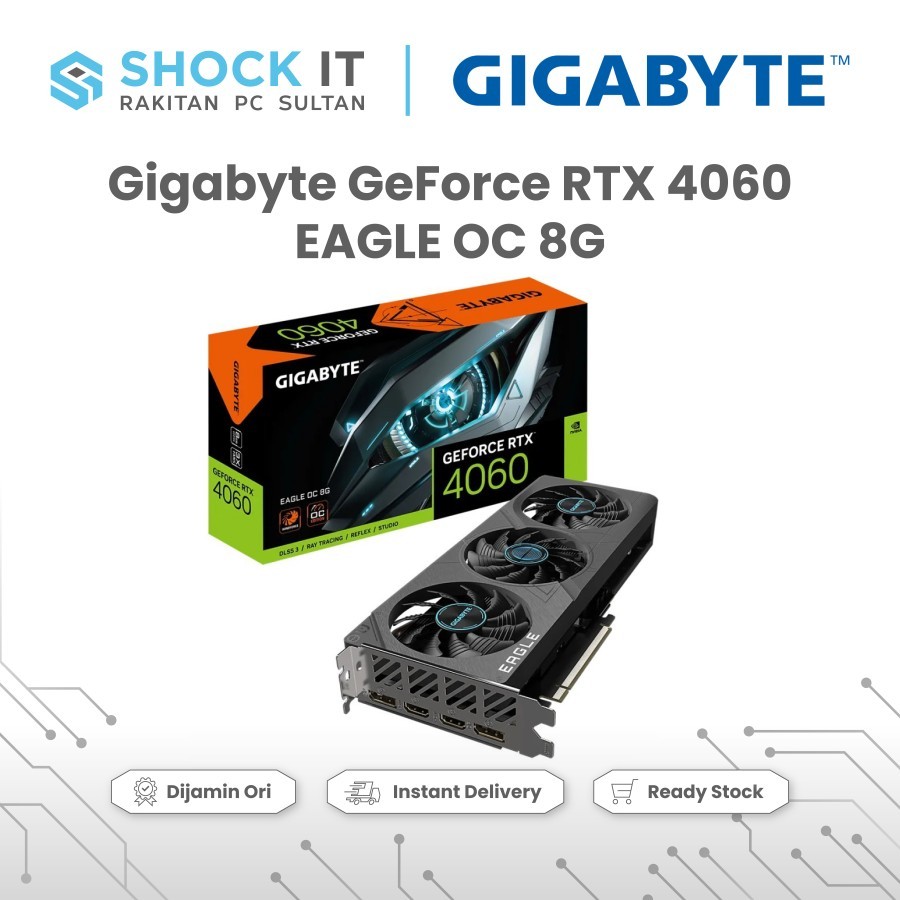 Gigabyte GeForce RTX 4060 EAGLE OC 8G
