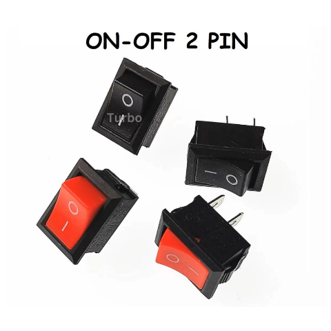 TK Saklar Mini ON OFF 2 Pin Saklar On Off Kecil Mini 2 Socket